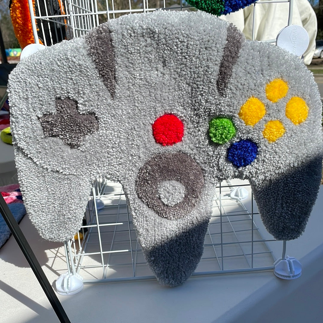 Three-pronged Controller Rug
