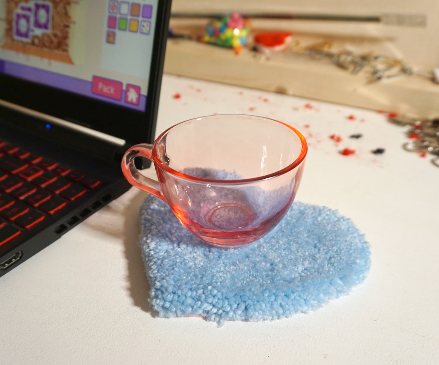 Heart Mug Rugs