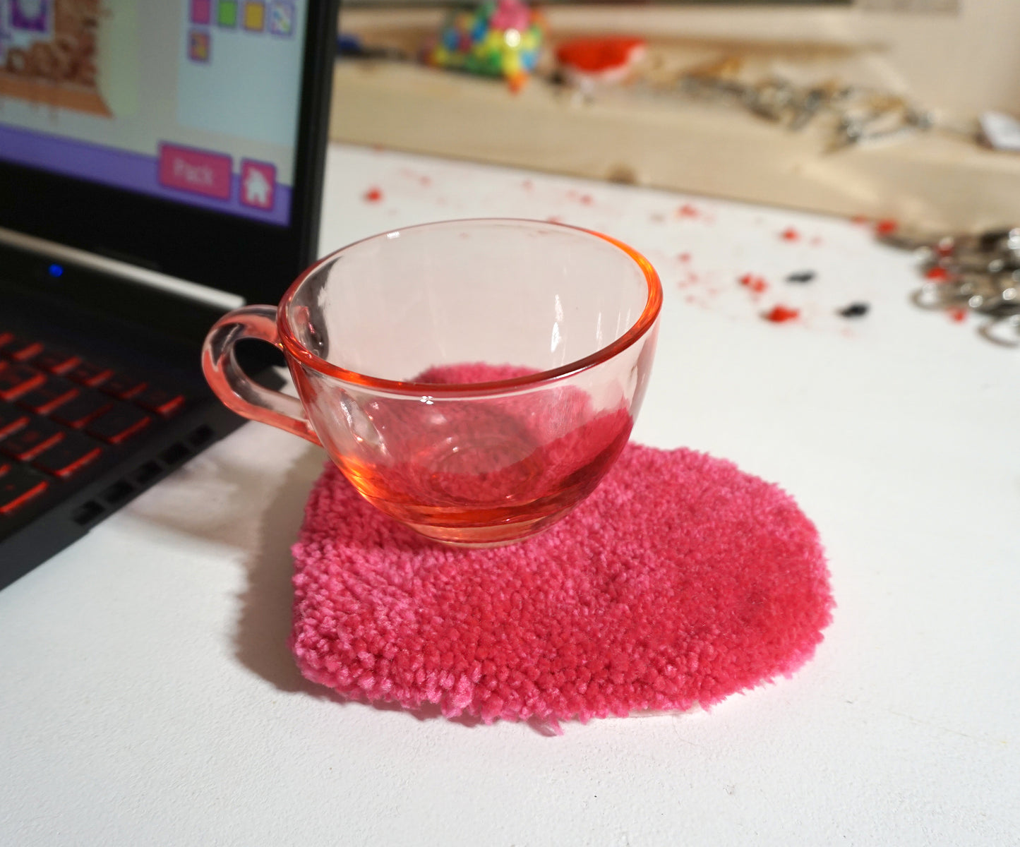 Heart Mug Rugs