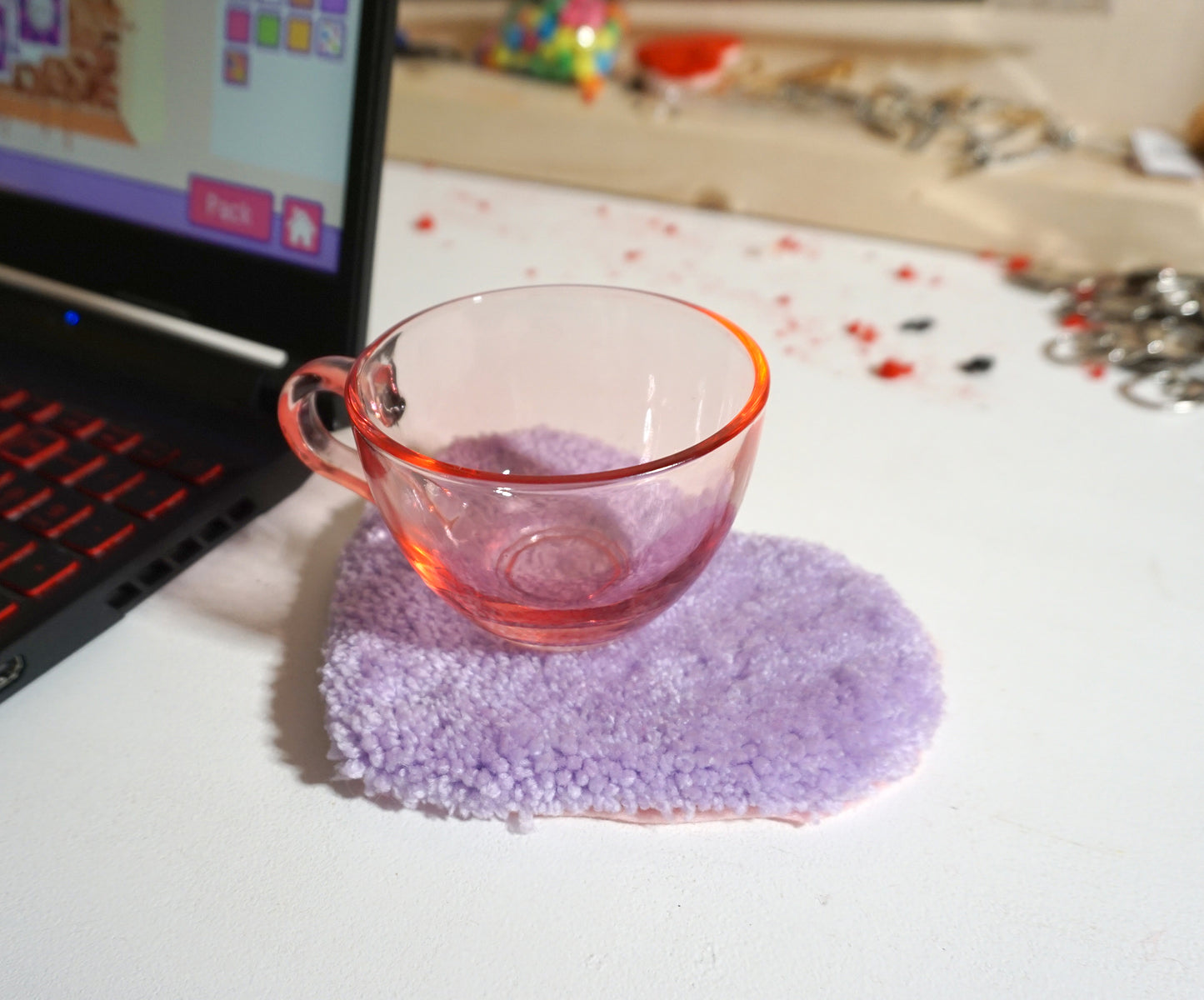 Heart Mug Rugs
